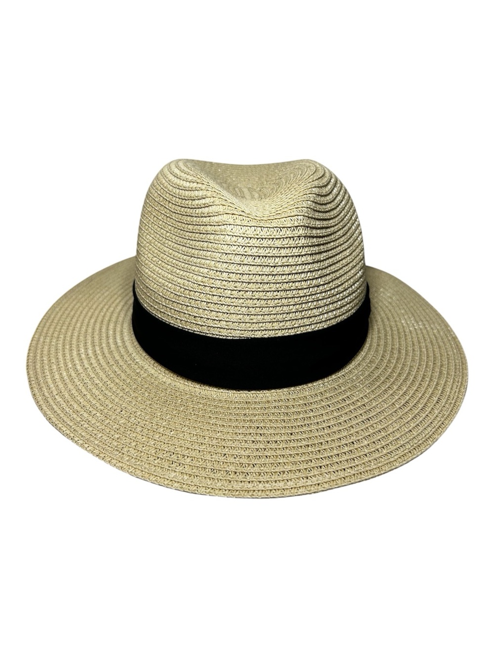 FABKIDS Girls Paper Straw Panama Hat with Ribbon